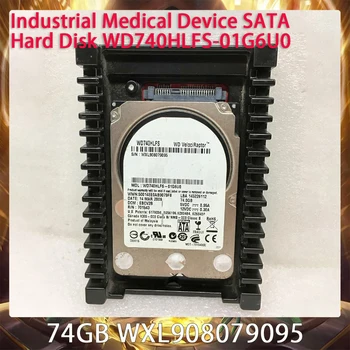 Оригинальное Промышленное Медицинское Устройство SATA Жесткий диск WD740HLFS-01G6U0 Для Western Digital 74GB WXL908079095 Жесткий диск Работает нормально
