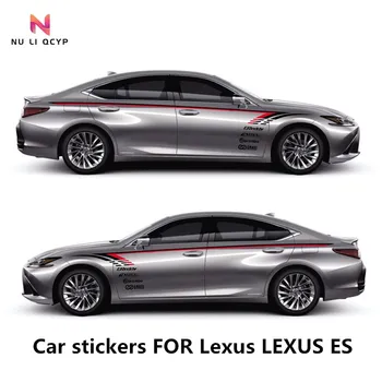 Новые автомобильные наклейки на заказ для LEXUS ES 200T F SPORT 300h 350h 400h отделка кузова снаружи персонализированные спортивные наклейки на заказ