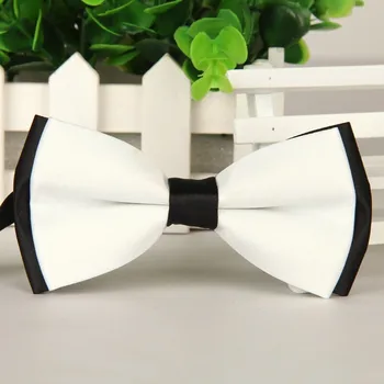 SHENNAIWEI 2016 высококачественные галстуки-бабочки, новый мужской белый и черный модный галстук-бабочка с бабочкой, lote