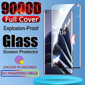 9000D Для Oneplus 11 9Pro 10Pro 8Pro 8 Защитная пленка для экрана Oneplus7TPro 7Pro Изогнутое стекло Полное покрытие из взрывозащищенного закаленного стекла