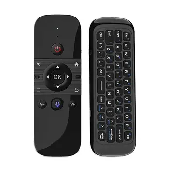 M8 Голосовой пульт дистанционного управления Air Mouse 2.4G Мини Беспроводная клавиатура ИК обучающий Гироскопический датчик литиевая батарея Для Android tv box
