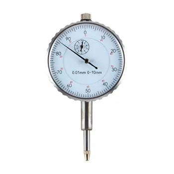 Инструмент для измерения точности 0,01 мм, тестовый индикатор с циферблатом, Тестовый индикатор с круглым циферблатом, Микрометрический измеритель, микрометр