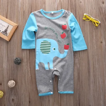 Детский комбинезон с длинными рукавами для новорожденных мальчиков и девочек, Комбинезон, Комплект одежды для животных, рождественский подарок PP06