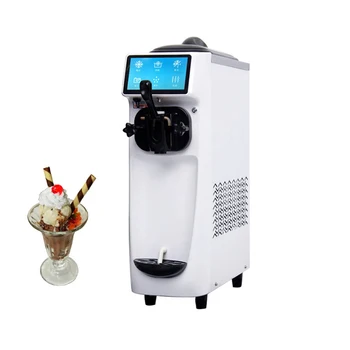 Полностью Автоматический Автомат по продаже Мороженого с Маркерами для Мягкого Мороженого и Йогурта Из Нержавеющей Стали R404a