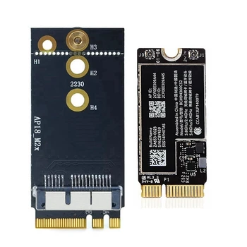 BCM94360CS2 Двухдиапазонная Wifi карта NGFF M.2 Ключ A/E Адаптер Для 11 дюймов A1465 13 Дюймов A1466