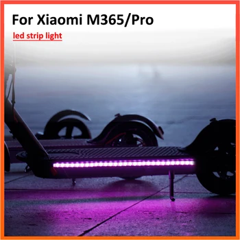Светодиодная Лента с Фонариком RGB Bar Lamp для Xiaomi M365 Pro 1S Электрический Скутер Для Ninebot Skateboard Длинная Модель Вспышки