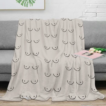 Одеяло для груди, мягкое теплое Одеяло из микрофибры, Фланелевое одеяло, Одеяла Для кроватей