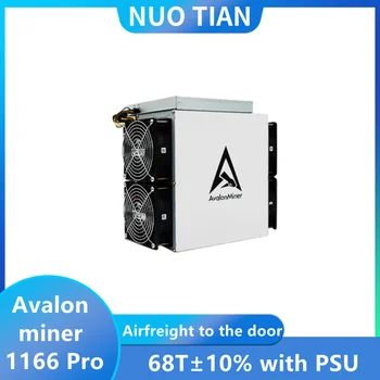Подержанный майнер Avalonminer 1166 pro 68TH/s ± 10% asic с блоком питания BTC Mining Machine