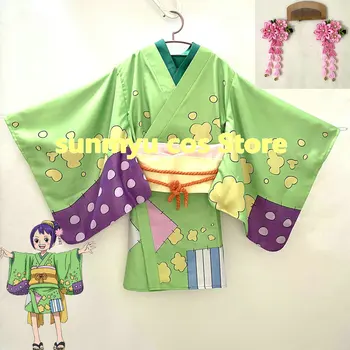Цельный Косплейный костюм O-TAMA С Головным убором, Кимоно, Индивидуальный Размер Для Взрослых, Детский Размер