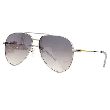 Солнцезащитные очки Pilot для женщин, высококачественные солнцезащитные очки из сплава, брендовые дизайнерские очки, женские очки UV400