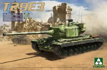 Набор пластиковых моделей тяжелого танка США Takom 2064 1/35 T-29E3