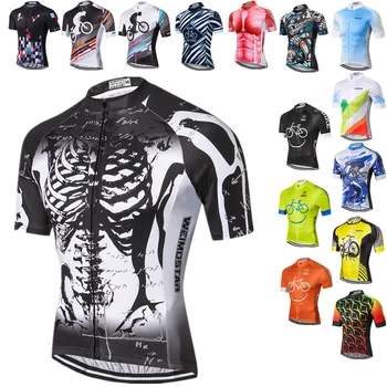 Weimostar skeleton, мужская Майка для велоспорта, Топы, Летняя майка для MTB Велосипеда, Профессиональная велосипедная рубашка, Дышащая Велосипедная одежда, Велосипедная одежда