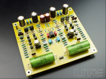 Готовая плата транзисторного предусилителя hifi Lite A15 с эталонной схемой Марклевинсона