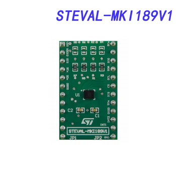Оценочная плата STEVAL-MKI189V1, трехосевой акселерометр LSM6DSM MEMS, Гироскоп, Плата адаптера Dil-24
