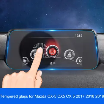 Закаленное стекло для Mazda CX-5 CX5 2017 2018 2019, экран GPS Навигации, Защитная пленка из стального материала, пленка для ЖК-экрана