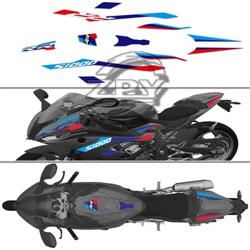 Новый Комплект Наклеек на Обтекатель мотоцикла S1000 RR для BMW S1000RR 2019-2022 2020 2021 Edition Наклейки На Задний Бак Наклейка