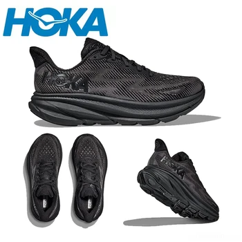 Кроссовки Hoka Clifton 9 для бега, мужские и женские кроссовки с амортизацией, поглощающие марафон, дышащие кроссовки Highway