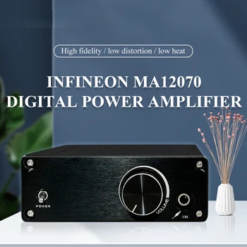 MA12070 Цифровой усилитель мощности 80 Вт * 2 Infineon HiFi Home 2.0 Усилитель мощности lyele audio