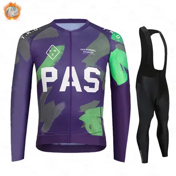 PNS Новый Зимний комплект из Джерси для велоспорта, теплая одежда для гоночного велосипеда, Велосипедная термо-флисовая одежда для велоспорта с длинным рукавом Ropa Ciclismo