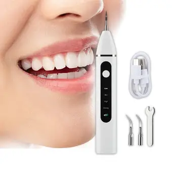 Беспроводной очиститель зубов, Визуальное отбеливание зубов IPX6, 4 режима, Зубная щетка для чистки зубов для домашних Путешествий