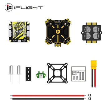 Контроллер полета iFlight BLITZ F722 F7 Pro BMI270 512MB BlackBox с BLITZ E80A 4В1 ESC DShot150/300/600 4- 8S для радиоуправляемого FPV-дрона