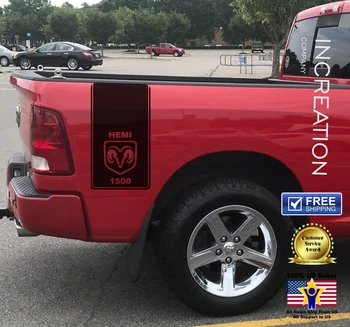 Для (2 шт.) грузовика виниловые наклейки для автомобилей гоночная наклейка в полоску с логотипом 