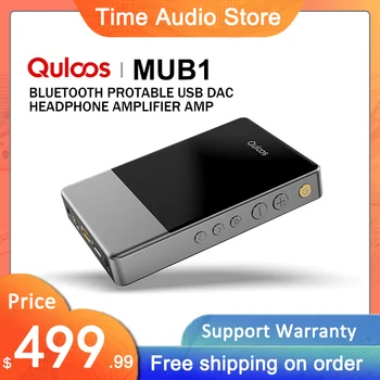 QULOOS MUB1 Bluetooth Переносной USB DAC Усилитель для наушников AMP 4 * cs43131 чипы со сверхвысоким коэффициентом усиления PCM384 DSD256 LDAC/APTX 3,5/4,4 мм