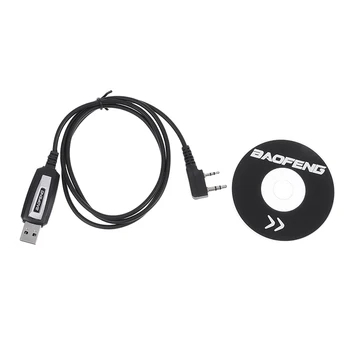 Портативный USB-кабель Для Программирования Двухканальной Рации Baofeng BF-888S UV-5R UV-82 Водонепроницаемый