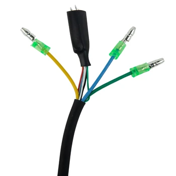 Прочный Удлинительный кабель, Шнур, Резина + металл, Водонепроницаемый Провод, 66,5 см/106,5 см, 9-контактная линия преобразования, Универсальный