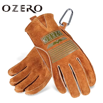 Кожаные Летние Мотоциклетные перчатки OZERO, Перчатки для велоспорта, перчатки на полный палец, мужские и женские мотоциклетные перчатки, перчатки для езды на велосипеде