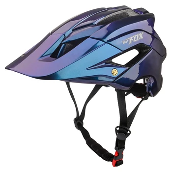 BATFOX Новый MTB Велосипедный шлем Велосипедная Безопасная крышка Ультралегкий Горный Шоссейный Велоспорт Спорт на открытом воздухе Защитные шлемы для верховой езды