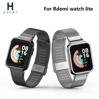 Совместим с redmi Watch 1-го поколения miwatch lite, металлический браслет, 2023 новый ремешок, 12 цветов, 18 мм, бесплатная доставка