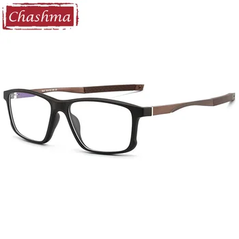 Спортивные Очки Chashma TR90 Алюминиево-магниевая легкая Гибкая рецептурная оптическая оправа Модные студенческие очки