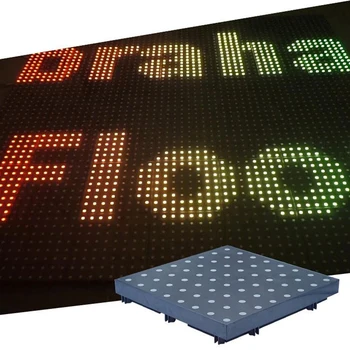 Новейший модный показ с подсветкой, дистанционное управление светодиодной танцплощадкой, беспроводная пиксельная плитка