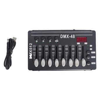 1 шт. DMX-контроллер Dmx512, светодиодный сценический светильник, Лазерный проектор, Движущаяся головка, Дым, Холодный