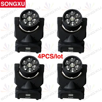 SONGXU 4 шт./лот, новейшая светодиодная движущаяся головка 7x10 Вт, удивительный Хоббитский светильник/SX-MH0710A