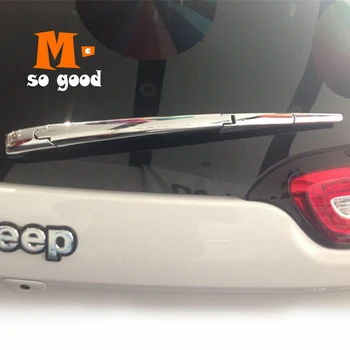 Для Jeep Grand Cherokee 2014-17 ABS Хромированная полоса заднего стеклоочистителя, накладка на автомобиль, внешние аксессуары, Литье, Декоративная наклейка
