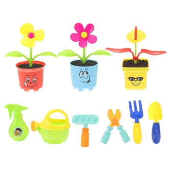 Игрушка-цветок, имитирующая посадку, детский игровой набор для рукоделия, детские инструменты, родитель-ребенок, малыш