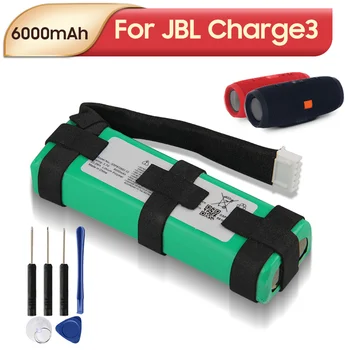 Оригинальная Сменная Батарея GSP872693 03 GSP1029102A Для JBL Charge3 Charge 3 Портативных Bluetooth-динамика 6000 мАч