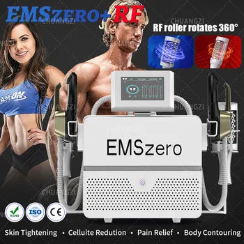 2023 Новый EMSZERO 2 в 1 Роликовый массаж Для похудения Терапия 40K Компрессионный микровибрационный Вакуум 5D для похудения тела