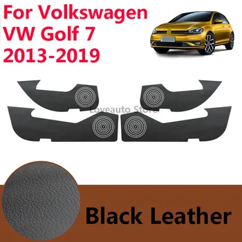 для Volkswagen VW Golf 7 MK7 2019 2018 Автомобильная Дверь Противоударная Защитная Накладка Кожаная Дверная Планка Коврик Крышка Наклейка 2017 2014 2015 2016