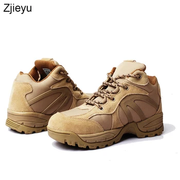 Армейские ботинки для пустыни, Кожаные Мужские уличные военные ботинки Во Многих британских мужских рабочих ботинках
