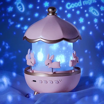 Динамик Bluetooth, Звездный проектор, Вращающийся Перезаряжаемый Ночник, настольная лампа с полной звездой, Подарок для детей, Аудиосистема Fantasy Octavo