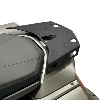 Задняя полка для багажа мотоцикла, дорожная стойка для Honda Goldwing GL1800B F6B 2018-2023, черный алюминиевый сплав