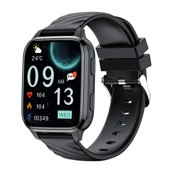 Новые Смарт-часы FW12, Женская Мода, 1,85 Дюймов, Большой экран, Bluetooth, AI, Голосовой Вызов, Мужской Спортивный Фитнес-Трекер, Монитор здоровья