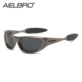 AIELBRO, новые велосипедные солнцезащитные очки для мужчин, Велосипедные очки, Велосипедные очки, Поляризованные велосипедные спортивные солнцезащитные очки для мужчин