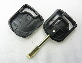 10 шт. Пустой чехол для ключей с транспондером для Ford Mondeo, сменный чехол для ключей без логотипа