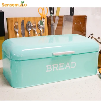 Металлические хлебницы в современном стиле, Кухонные контейнеры для хранения, Для хранения булочек, Коробка для хранения кондитерских изделий, прямоугольник