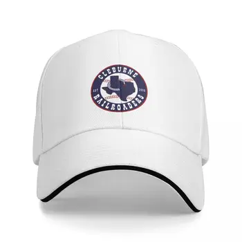 Бейсболка Для Мужчин И женщин с логотипом Cleburne Railroaders, черная Уличная одежда, шляпы от Солнца
