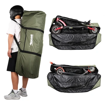 Сумка для хранения электрического Скутера Rhinowalk, Прочная Сумка для переноски скутера, Складная сумка для скейтборда, Водоотталкивающий чехол для хранения велосипеда